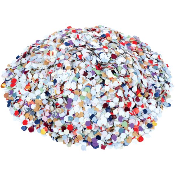 Sachet de 1 kg de confettis multicolores, N.C — TRAVAUX MANUELS