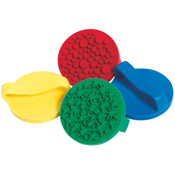 Lot de 4 tampons à main fantaisie. 4 modèles assortis — Non classé