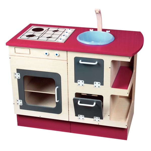 Meuble de cuisine en bois, N.C — JEUX