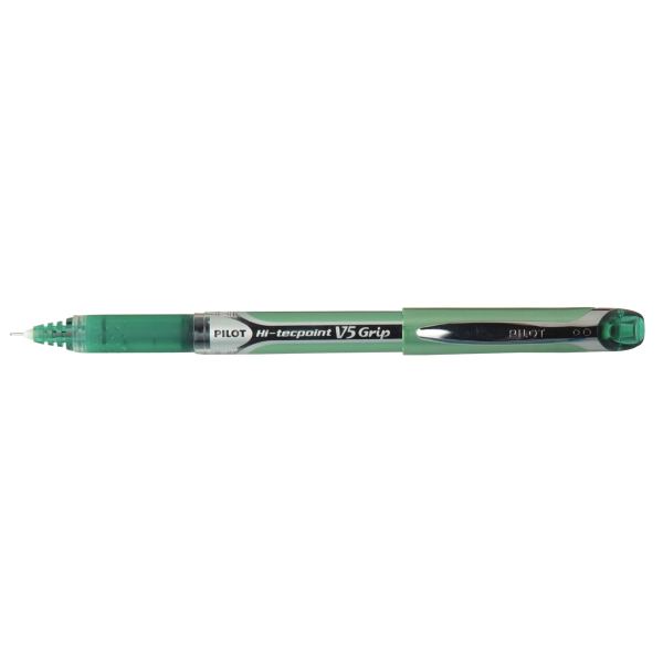PILOT Stylo Roller Hi-Tecpoint V5 Grip, vert — Stylos roller