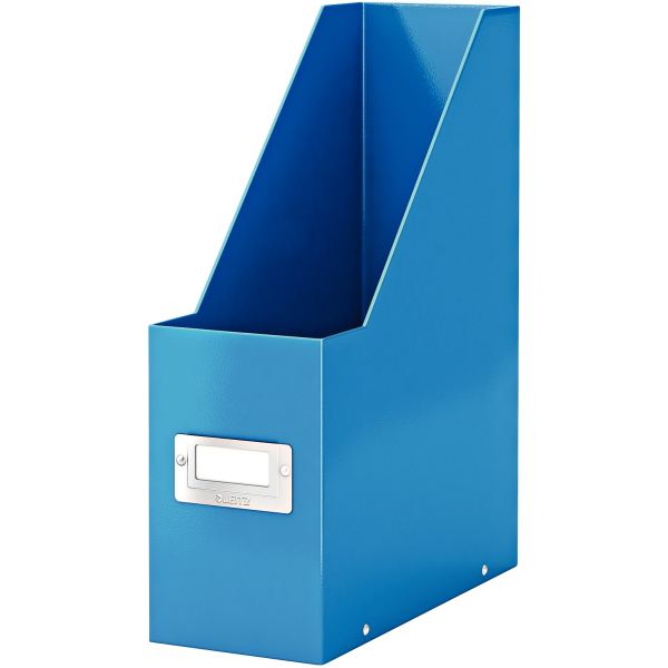 LEITZ Porte-revues Click & Store WOW, A4, carton, bleu — Porte-revues