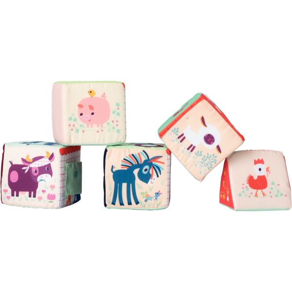 La ferme des cubes à empiler LILLIPUTIENS, N.C — JEUX