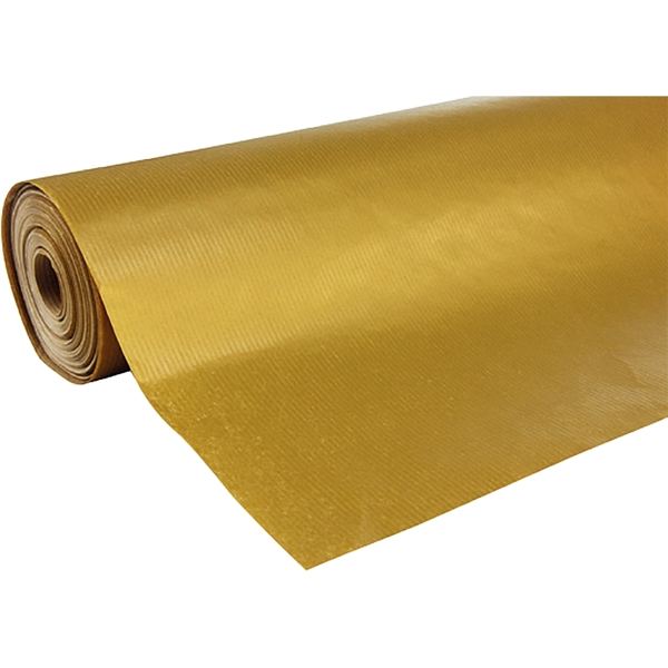 Clairefontaine Papier cadeau "Unicolor", en bobine, or — Papiers cadeau et boîtes