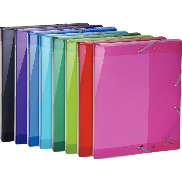 Boite de classement IDERAMA PP dos 2,5 cm, coloris assortis — CLASSEMENT
