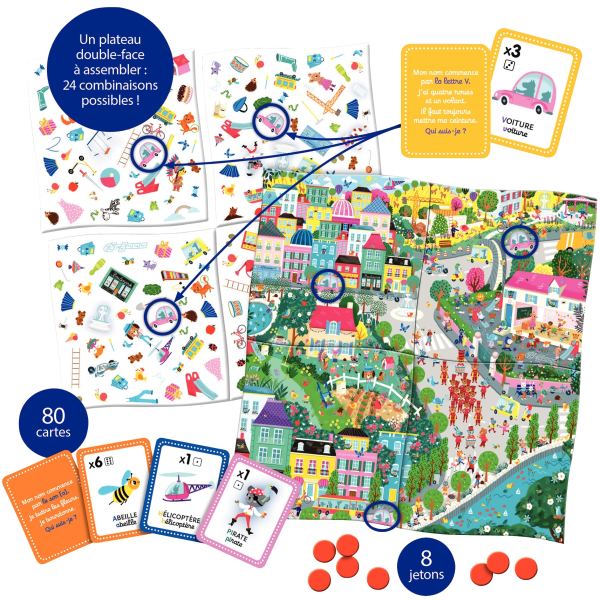 Cherche et trouve les lettres, JANOD — JEUX