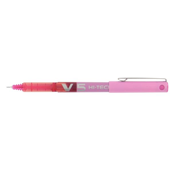 PILOT Stylo roller Hi-Tecpoint V5, rose — Stylos roller