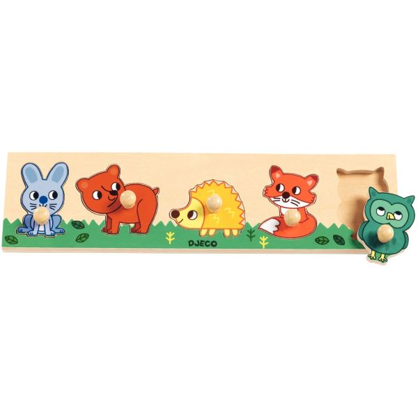 Encastrement 5 gros boutons, Forest'n'co, N.C — JEUX