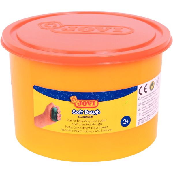 Pot de 460 grammes de pâte à jouer Blandiver coloris orange — Non classé