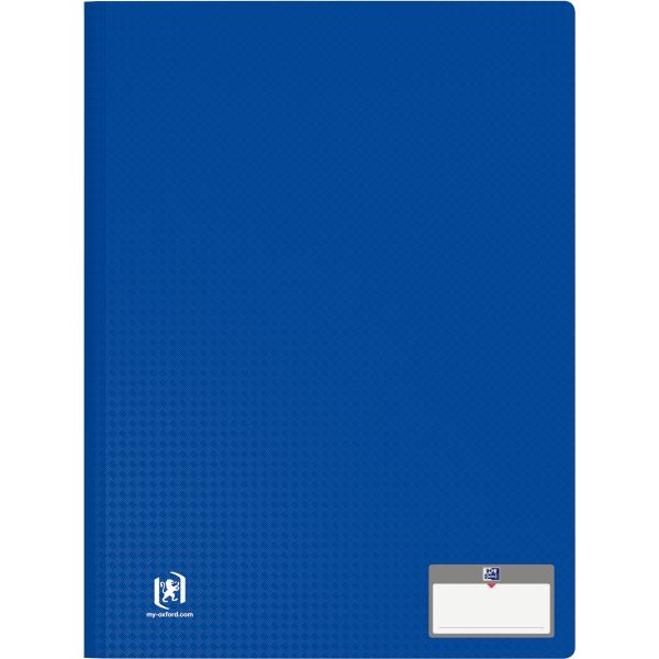 Oxford Protège-documents Memphis, A4, 20 pochettes, bleu — Protèges-documents & chevalets de table