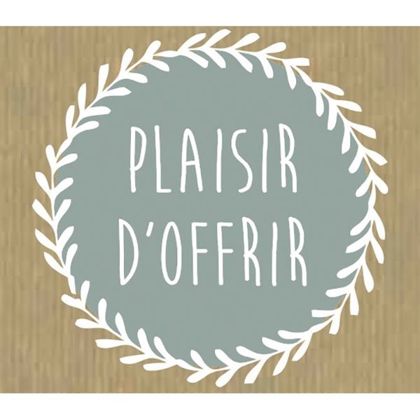 Rouleau de 500 étiquettes célébrations "Plaisir d'offrir" 40, N.C — COURRIER ET EXPEDITION