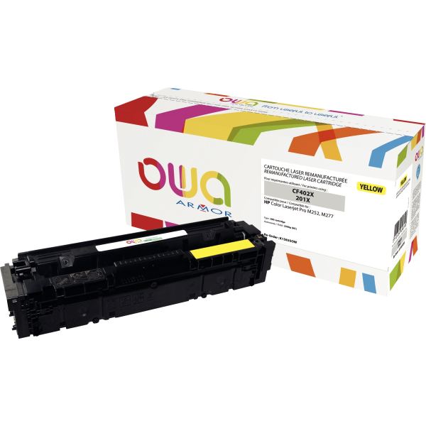 OWA cartouche laser jaune haute capacité remanufacturée comp — CONSOMMABLES INFORMATIQUES