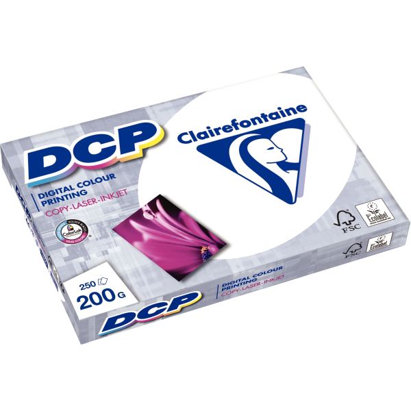 Clairefontaine Papier multifonction DCP, A4, 200 g/m2 — Papier copieur et imprimante