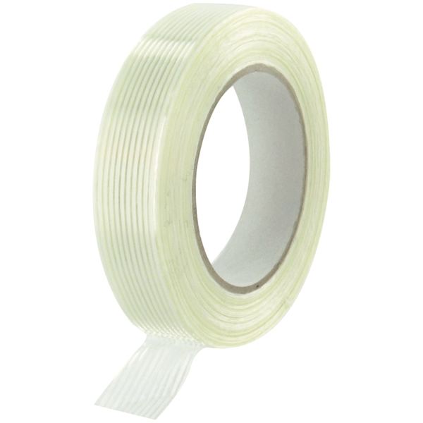 Rouleau adhésif armé en polypropylène 50 mx25 mm, N.C — COURRIER ET EXPEDITION