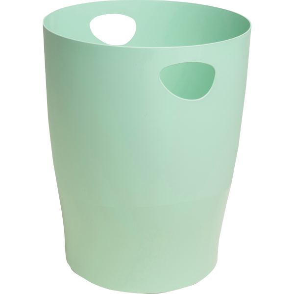 Corbeille à papier Ecobin 15 litres Autentik vert — EQUIPEMENT CLASSE ET BUREAU