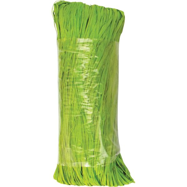 Pelote de 50 g de raphia végétal vert, N.C — TRAVAUX MANUELS