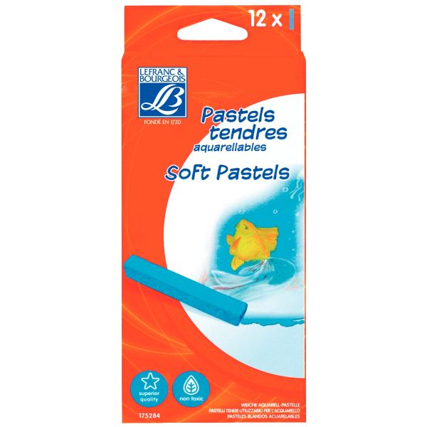 Boîte de 12 pastels Color'Co assorties, COLOR AND CO — DESSIN SCOLAIRE ET PROFESSIONNEL