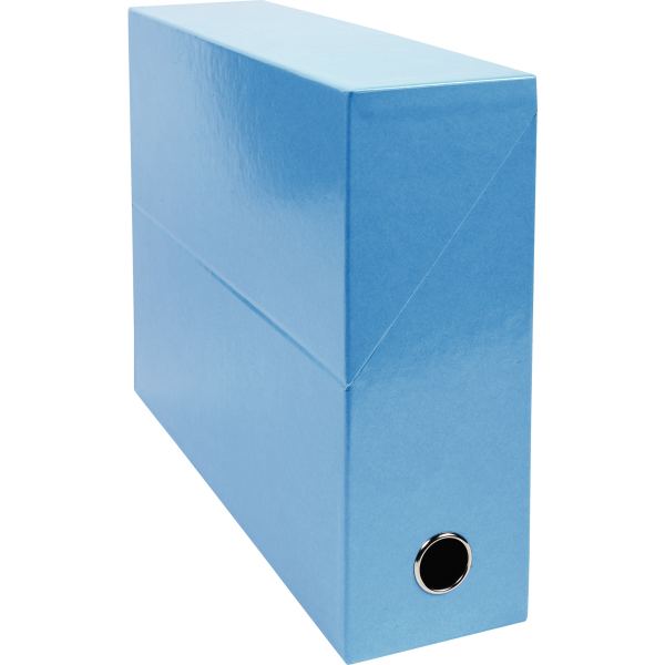 EXACOMPTA Boîte transfert Iderama, 90 mm, bleu clair — Système d'archivage