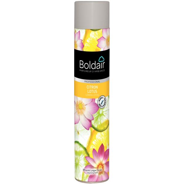 Aérosol 750 ml désodorisant BOLDAIR citron — SERVICES GENERAUX