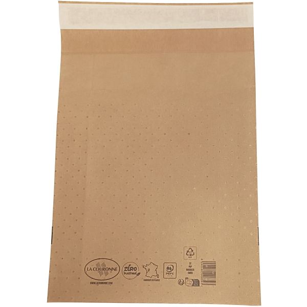 Carton de 50 pochettes bulle air papier 150 x 250 mm avec s, N.C — COURRIER ET EXPEDITION
