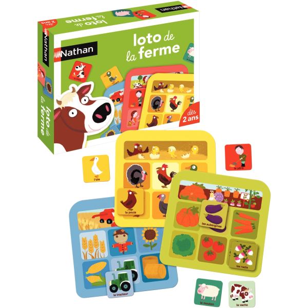 Loto de la ferme, N.C — JEUX