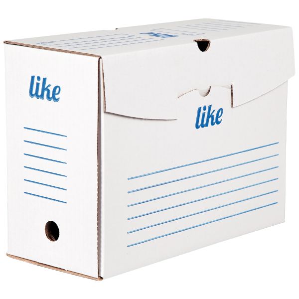 Paquet de 10 boites d'archives 34x25cm dos 15cm LIKE — Non classé