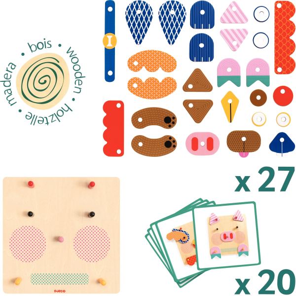 Jeu d'assemblage CREAFACES, N.C — JEUX