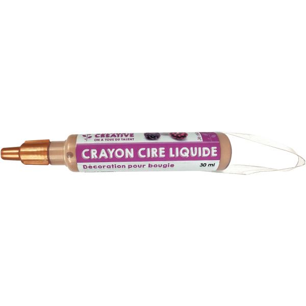 Lot de 4 crayons cire 30 ml pour bougies, GRAINE CREATIVE — TRAVAUX MANUELS