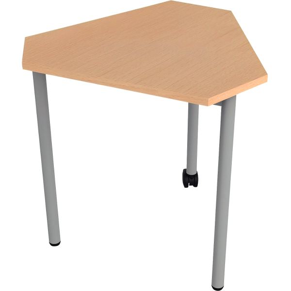 Table modulable 3 pieds 1 roulette taille 4 alu, N.C — UNIVERS PETITE ENFANCE