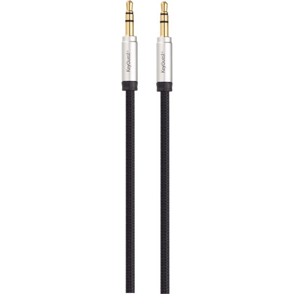 Cordon jack 3.5mm noir 2m, N.C — INFORMATIQUE