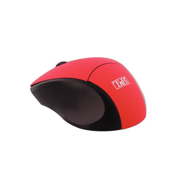 Mini souris sans fil T'NB couleur rouge, N.C — INFORMATIQUE