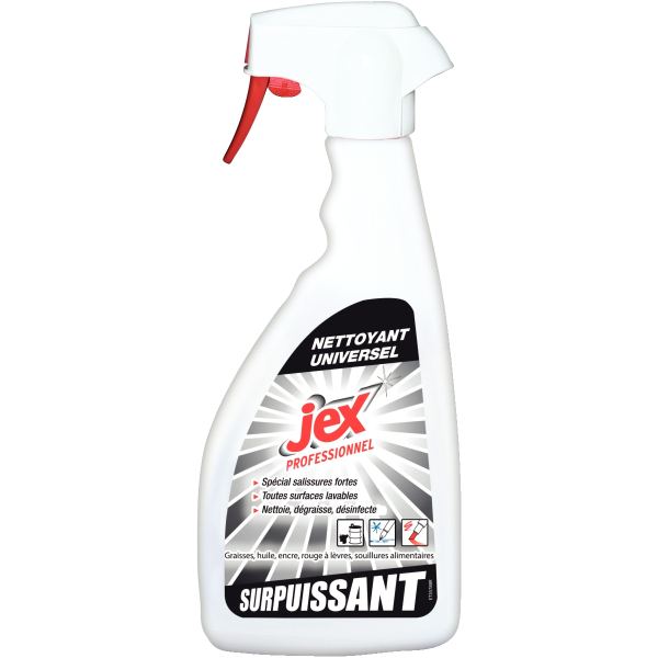 Spray 500 ml nettoyant surpuissant, JEX PROFESSIONNEL — SERVICES GENERAUX