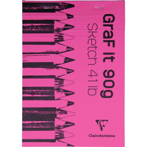 Clairefontaine Bloc à croquis GRAF'IT, A5, assorti — Supports de dessin