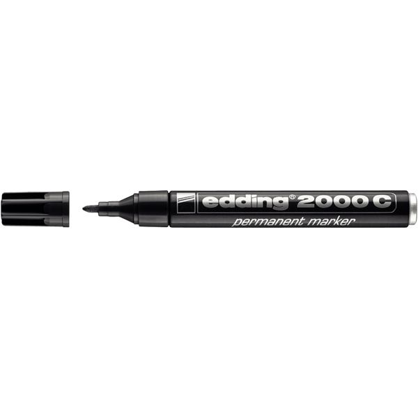 Blister 1 marqueur permanent 2000C noir, N.C — ECRIRE ET CORRIGER