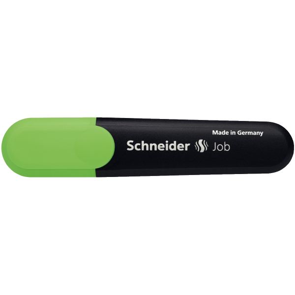 Surligneur Schneider Job Pointe Biseautee Rechargeable Avec Maxx 660 Refill Station Resiste Evaporation Vert — ECRIRE ET…