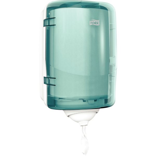 TORK Reflex Distributeur Mini, turquoise/blanc — Papiers d'hygiène