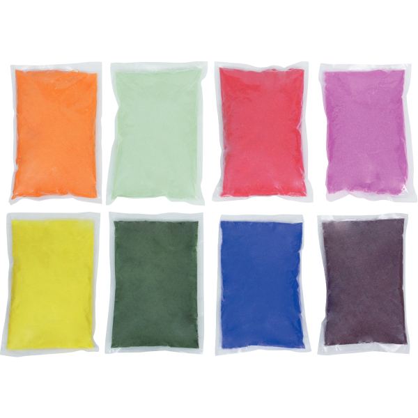 Lot de 8 sacs de de sable 1 kg coloris assortis, N.C — TRAVAUX MANUELS
