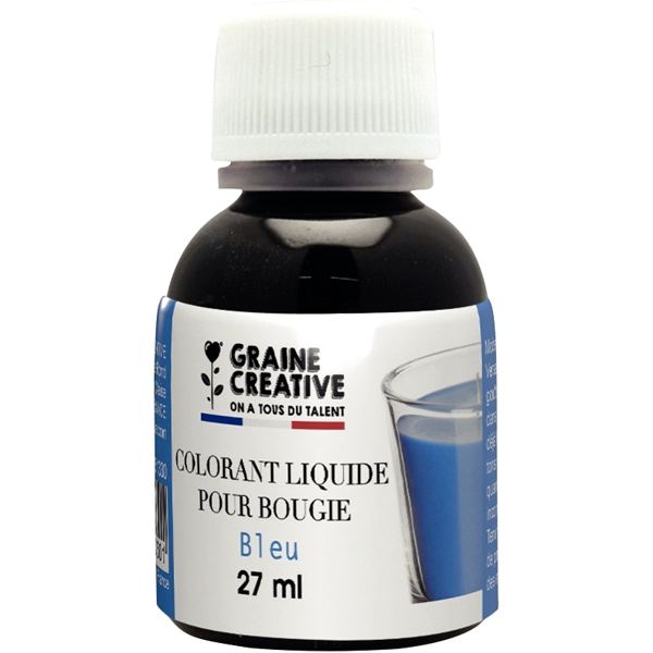 Lot de 5 flacons 27 ml de colorant liquide pour bougies, GRAINE CREATIVE — TRAVAUX MANUELS