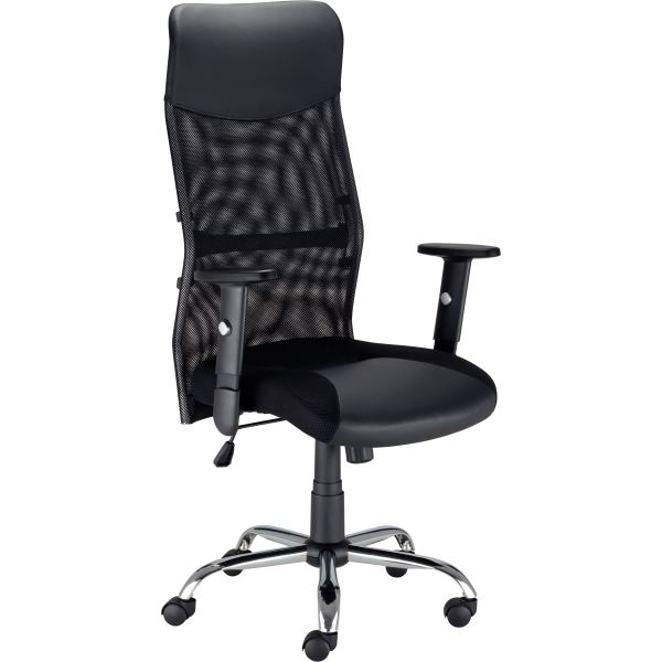 Fauteuil HIT accoudoirs réglables noir, N.C — MOBILIER