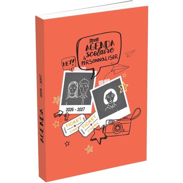 Agenda couverture personnalisable, N.C — CAHIERS ET DERIVES DE PAPIER