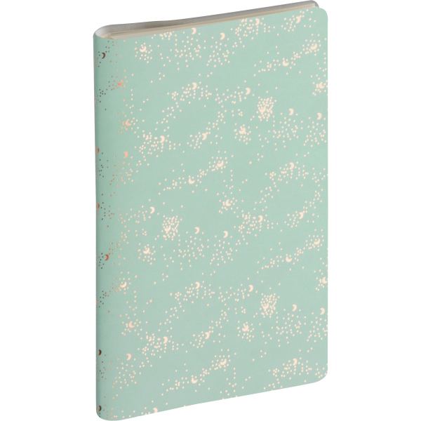 Agenda semainier Méline 9x16 cm Vert d'eau, N.C — CAHIERS ET DERIVES DE PAPIER