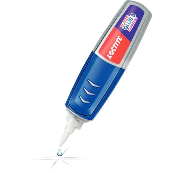 Tube de colle 3g glue 3 créative, SUPER GLUE LOCTITE — PETIT MATERIEL BUREAU ET ECOLE