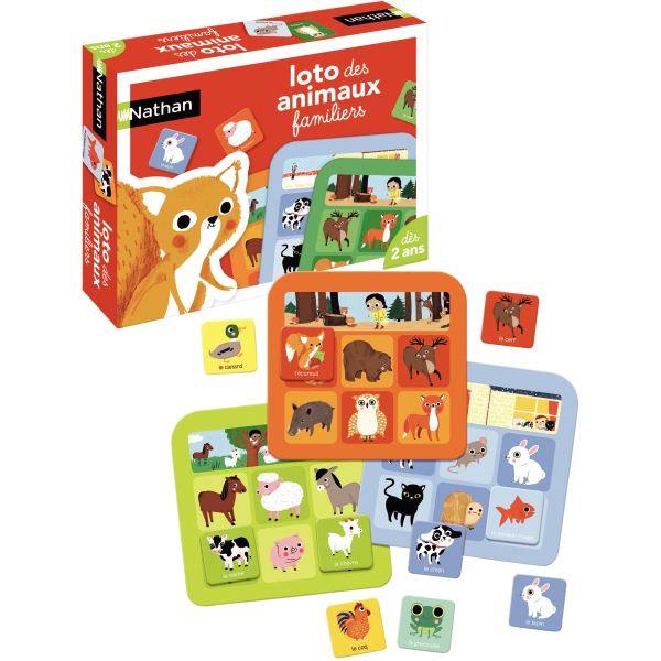Mon premier loto animaux familiers, N.C — JEUX