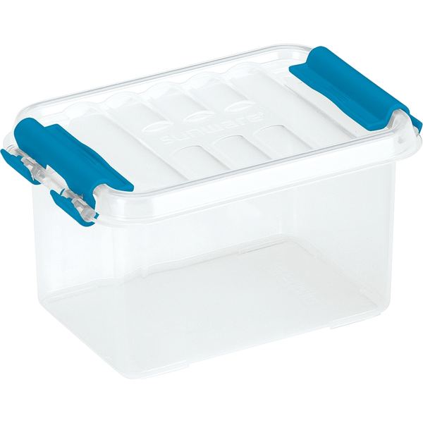 Boite de rangement QLINE 0,4L transparente — Non classé