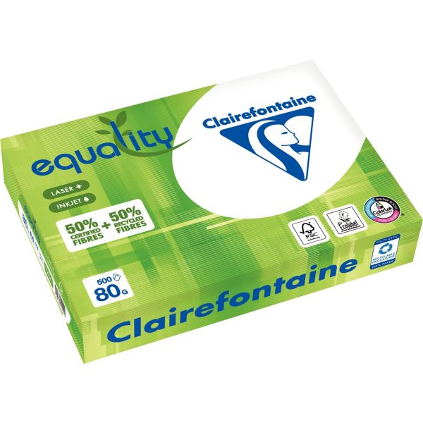 Clairefontaine Papier multifonction equality, A4, 80 g/m2 — Papier copieur et imprimante