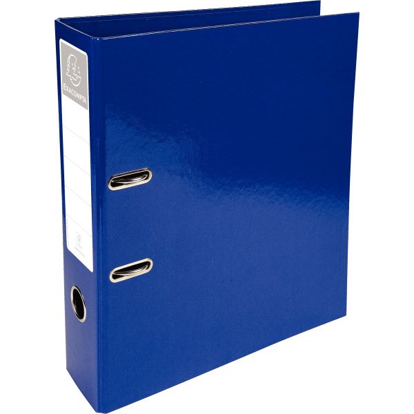 EXACOMPTA Classeur Iderama Prem'Touch, A4, 70 mm, bleu foncé — Classeurs à levier & accessoires