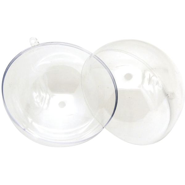 Lot de 10 boules en plastique diamètre 10 cm, N.C — TRAVAUX MANUELS