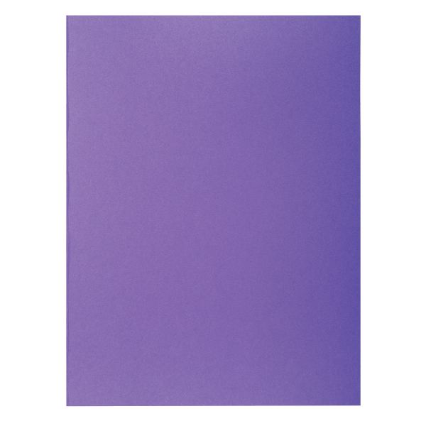 Paquet de 100 chemises 210g ROCK"S format 24x32 cm, violine — Non classé