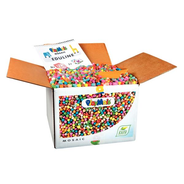 Carton de 12000 flocons PLAYMAIS Mosaïc — TRAVAUX MANUELS
