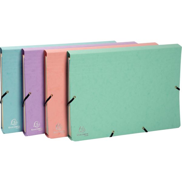 EXACOMPTA Pochette trieur Aquarel, 12 compartiments, assorti — Chemises & trieurs