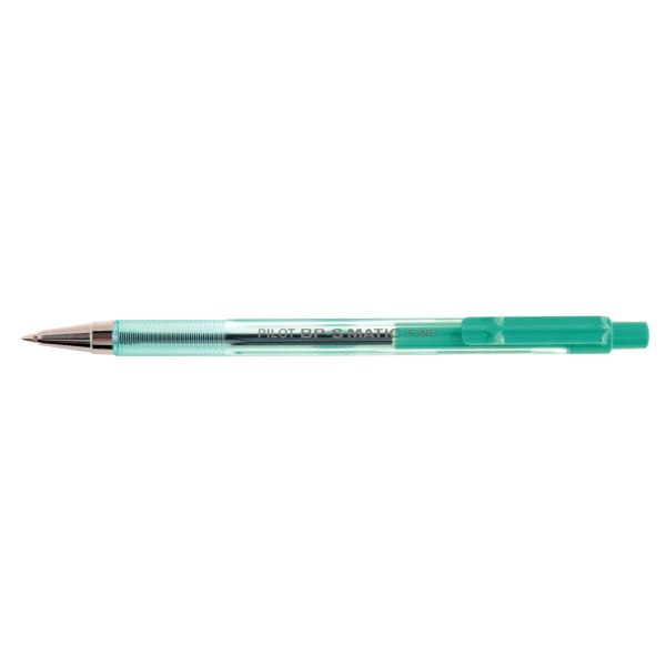 PILOT Stylo à bille rétractable BPS-Matic Fine, vert — Stylos à bille & accessoires
